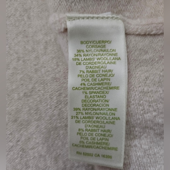 NWOT - Vintage Sigrid Olsen Cardigan -  Cream - Classic - Elegant - Picture 11 of 11